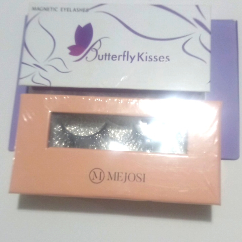 Butterfly kisses magnetic eyelashes   & mejosi lashes